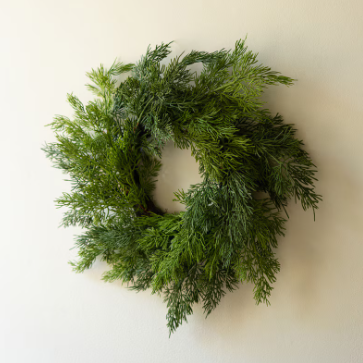17" Cedar Wreath