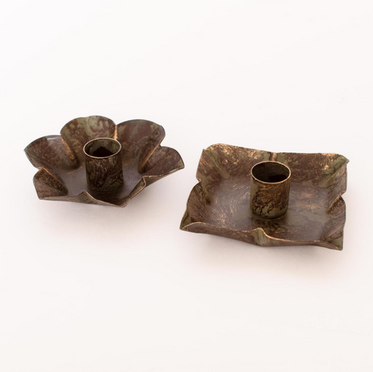 Fleur-de-Lis Taper Holder