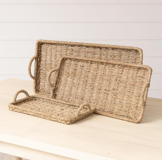 Seagrass Tray - L