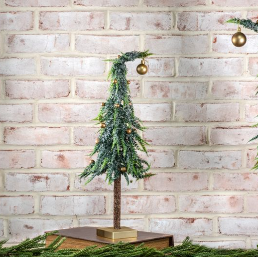 Frosted Bell Tree 19"