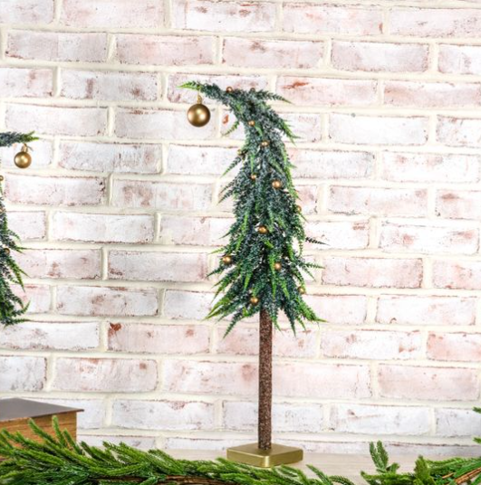 Frosted Bell Tree 25"