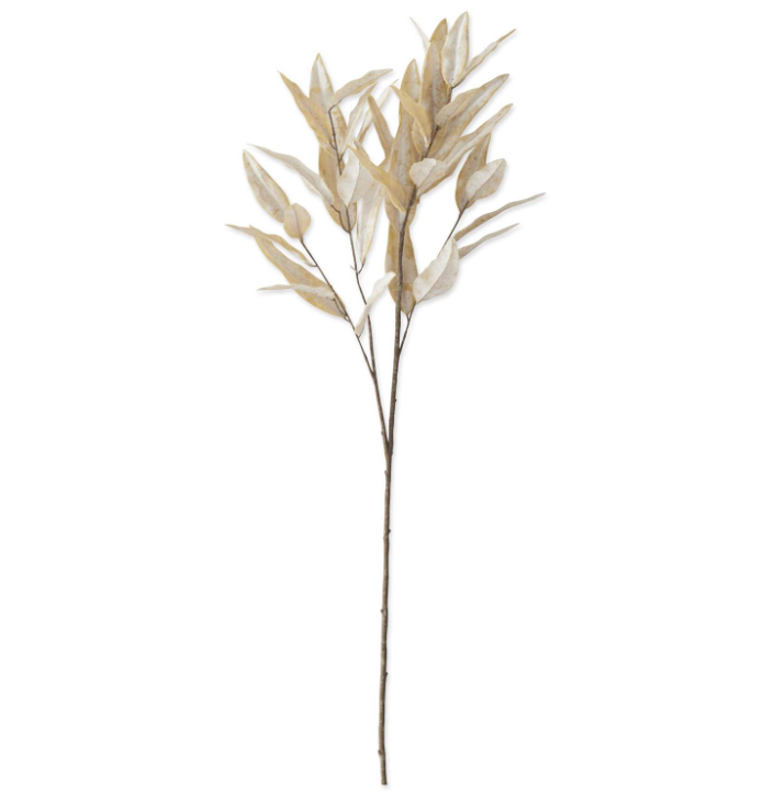 Cream Willow Leaf Branch