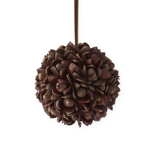 4.5" Pod Acorn + Rose Hip Ball