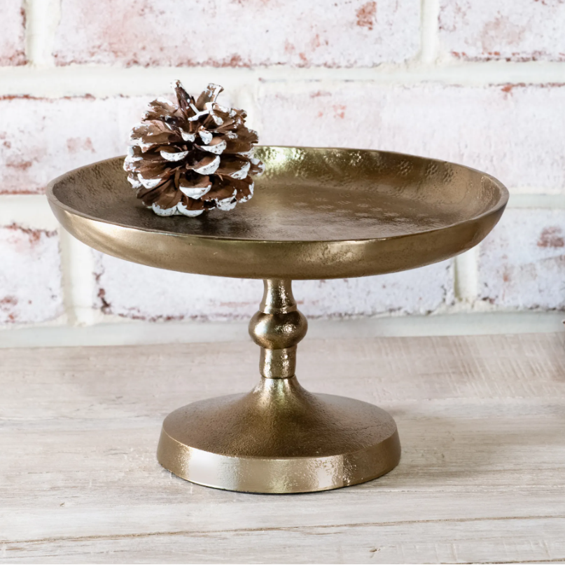 ANTQ Brass Cake Stand