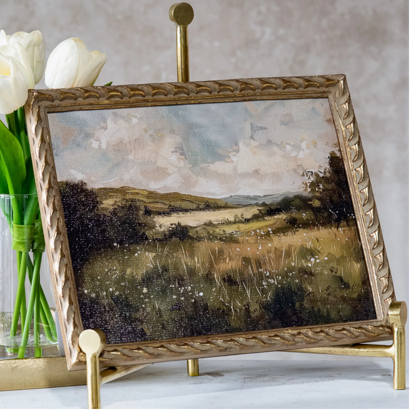 8x10 VTG Gold Framed Art