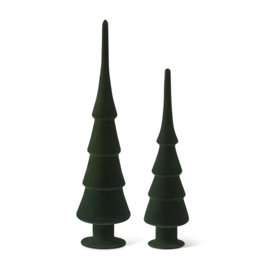DK GR Flocked Tree - SM