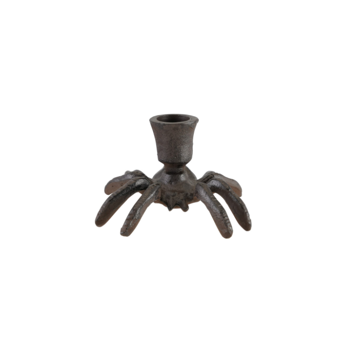 Cast Iron Spider Candle Holder