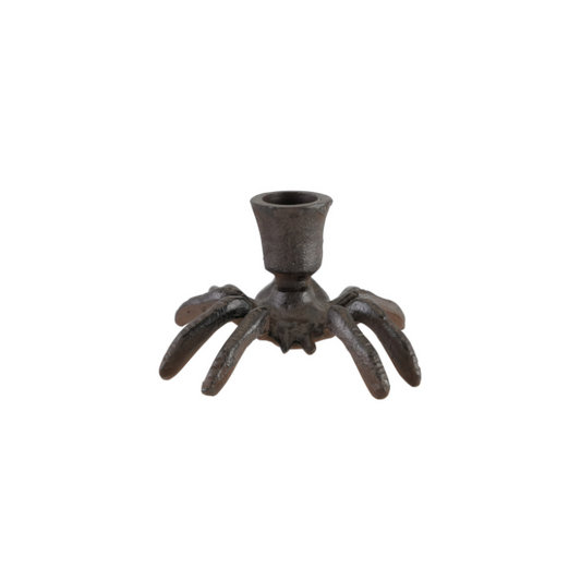 Cast Iron Spider Candle Holder