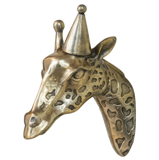 Giraffe Head w/ Party Hat