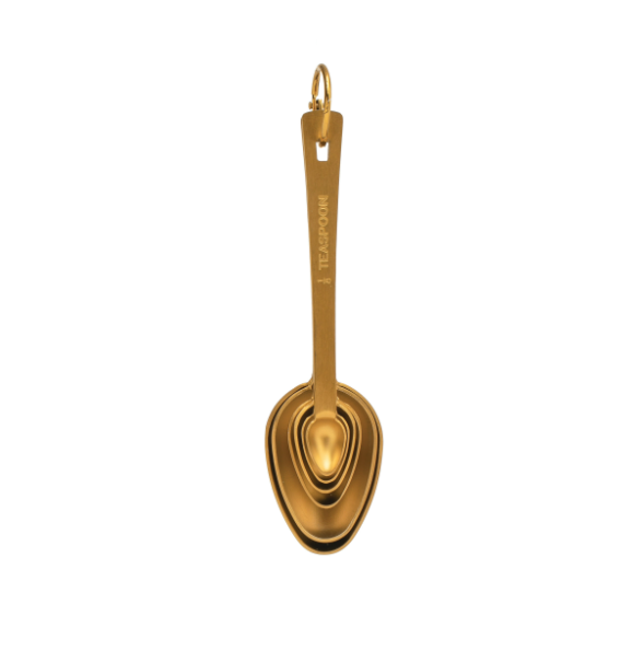 Gold Measuring Spoon Set