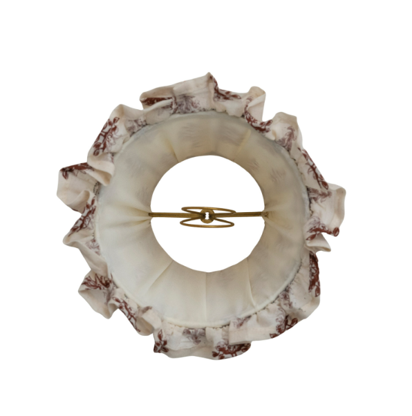 Ruffle Pleated Clip-on Lampshade
