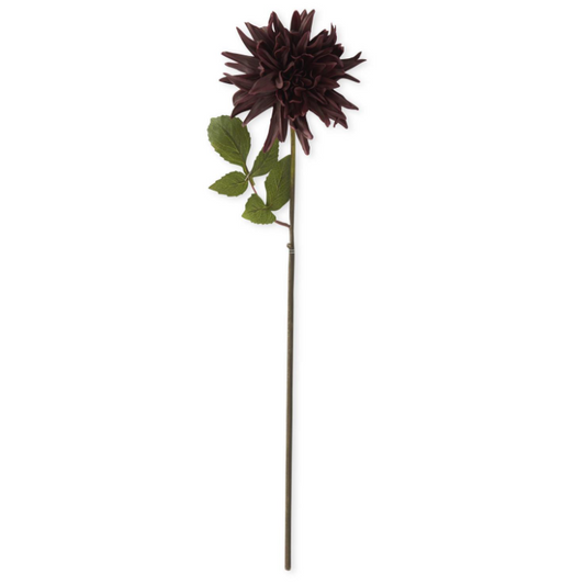 Burgundy Real Touch Dahlia