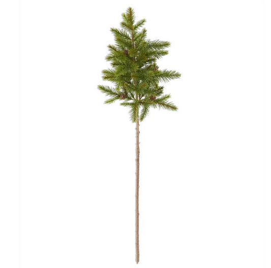 Pine Tree Stem w/ Pinecones