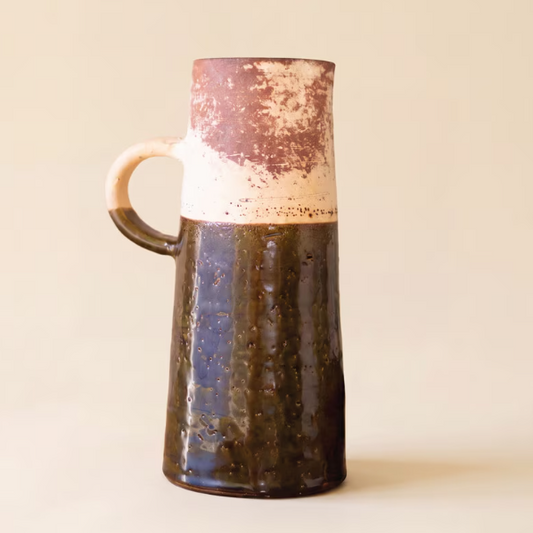 BR/WH Ceramic Vase
