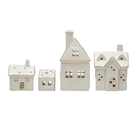 LED Stoneware Village Home - XL