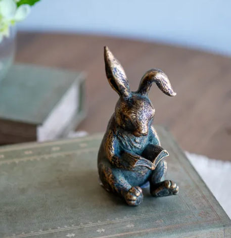 ANTQ Gold Reading Rabbit