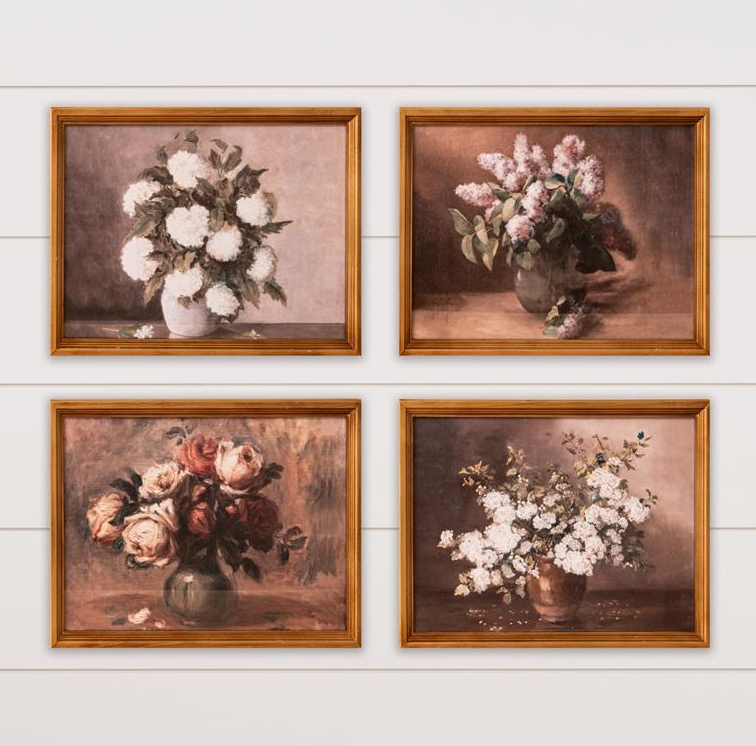 ANTQ Framed Botanical Prints - 4 STYLES
