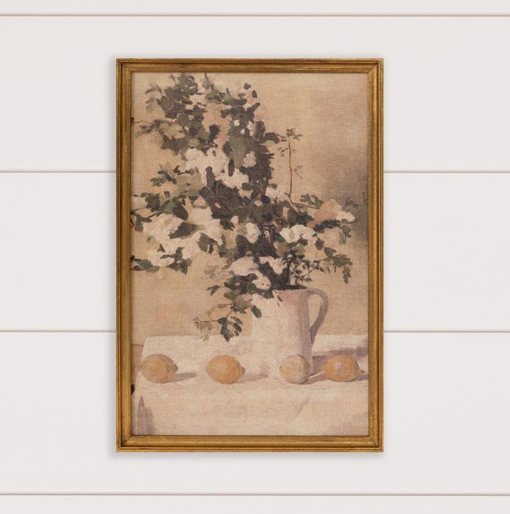 ANTQ Framed Lemon Still Life