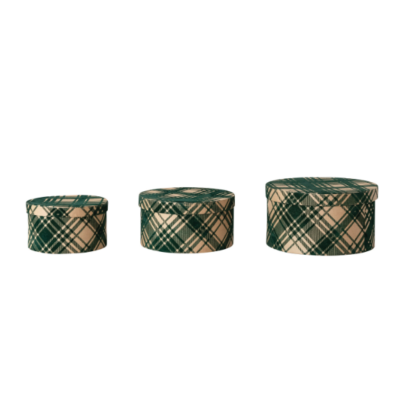 Plaid Gift Box - S