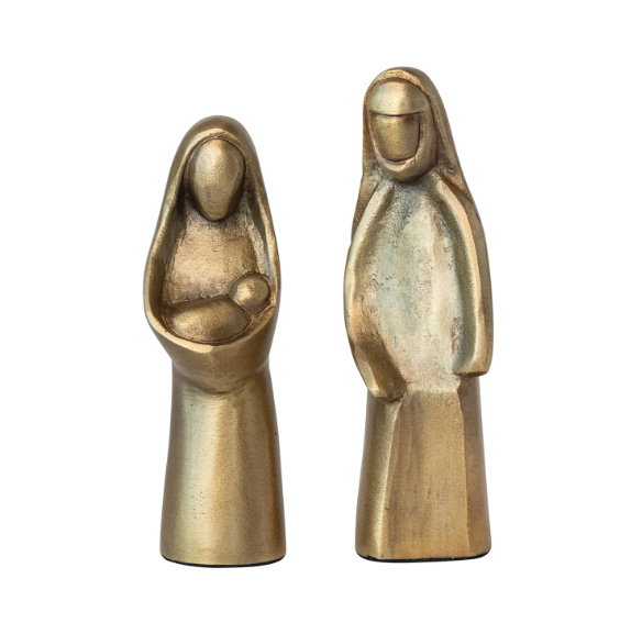 Antique Gold Holy Family