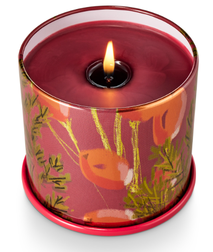 Crimson Woods Vanity Tin Candle