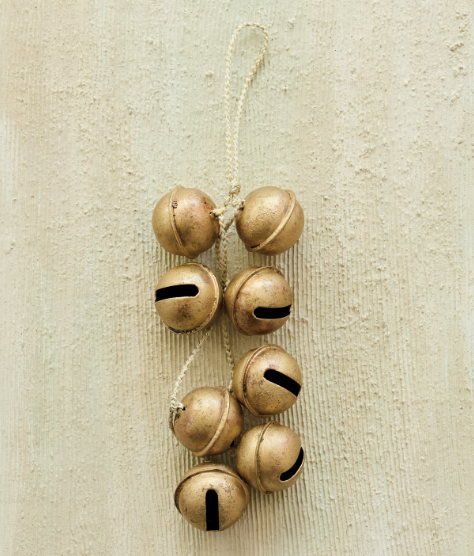 Hanging Metal Jingle Bell Cluster