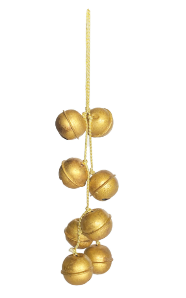 Hanging Metal Jingle Bell Cluster