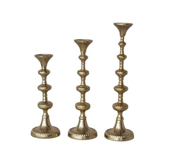 Gold Cast Taper Holders - M