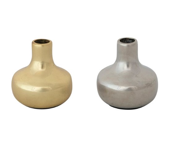 Metal Taper Holder - 2 Finishes