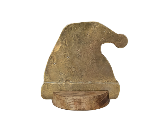 Metal Santa Hat Shaped Cheese Knife