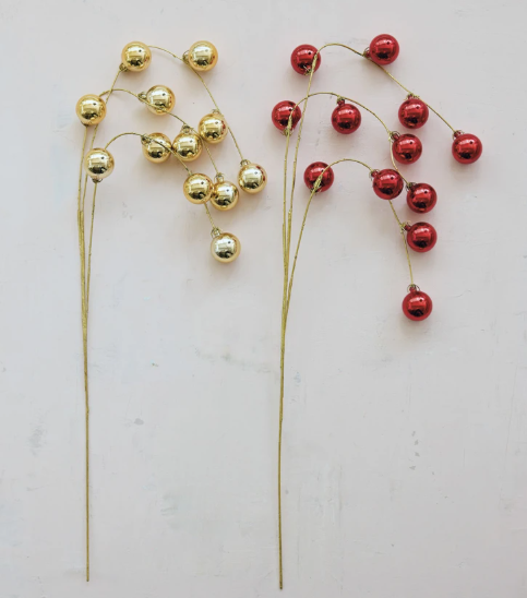 Gold Finish Ball Stem