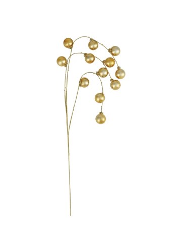 Gold Finish Ball Stem