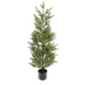Faux Pine Tree in Plastic Pot