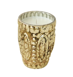Mercury Glass Frosted Woods Scented Votive Candle