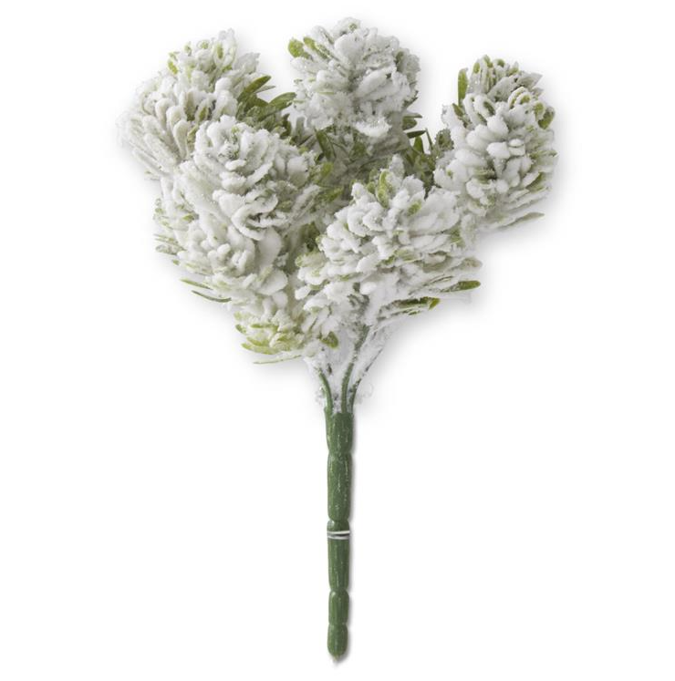 Flocked Sedum Pick