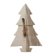 Marble Tree Cheese Cutting Board w Knife