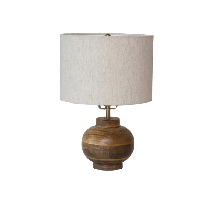 Mango Wood Lamp