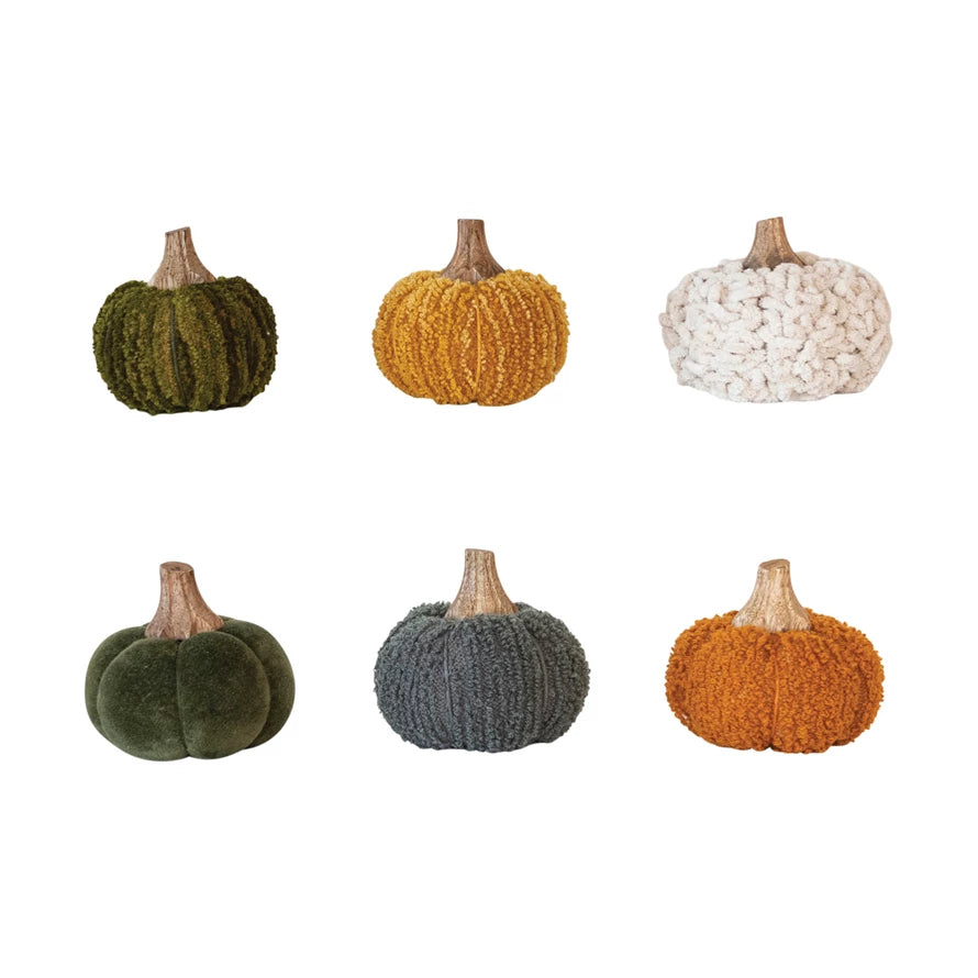 SMALL BOUCLE PUMPKIN