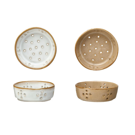 Stoneware Berry Bowl - Cream