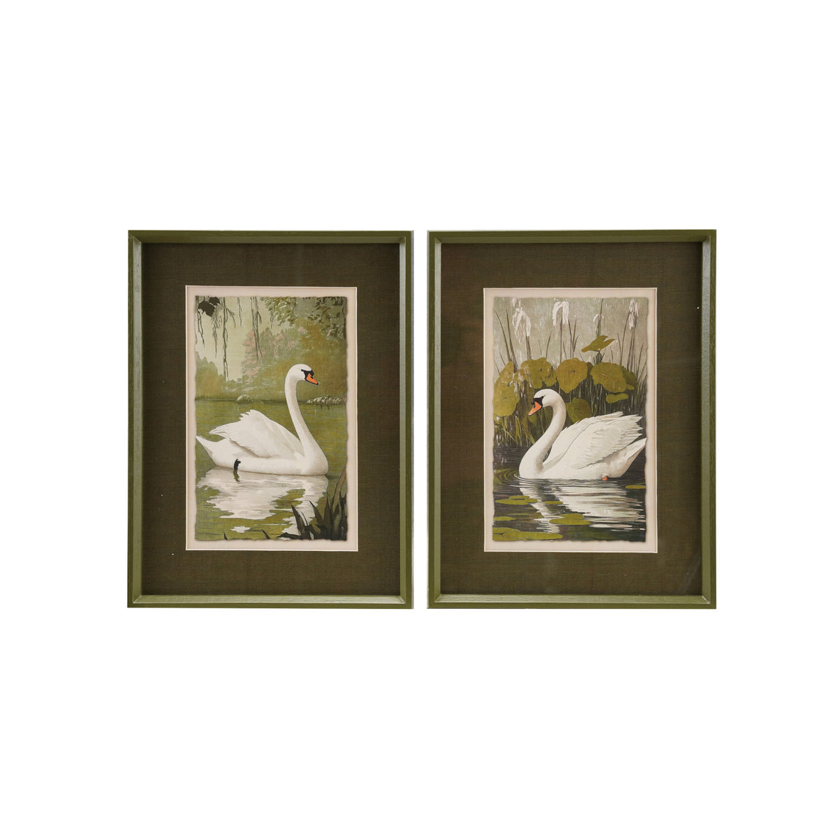 12x16 Swan Wall Art
