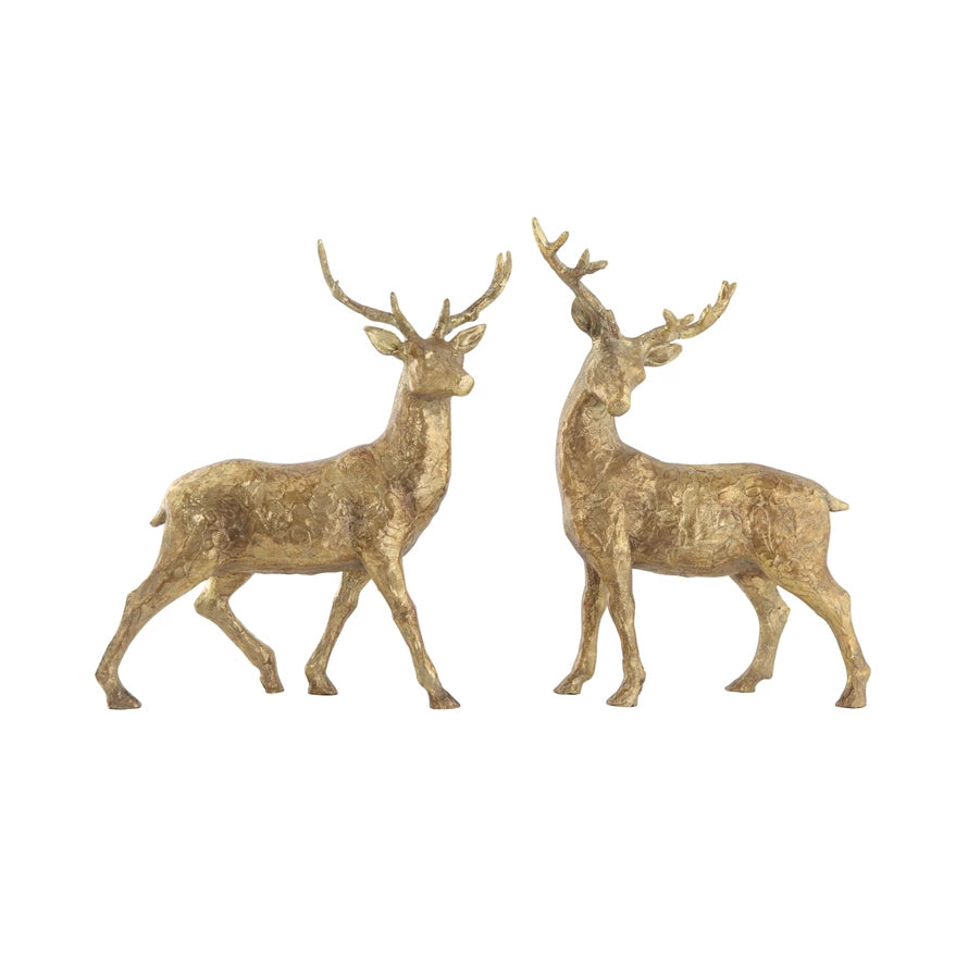 GOLD STANDING DEER