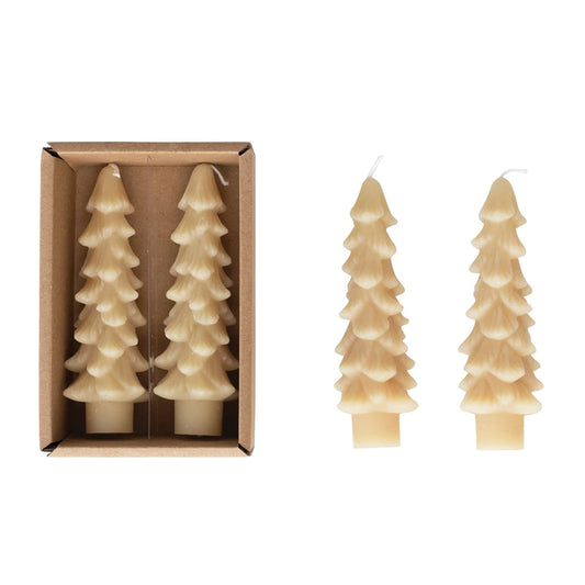 SM Tree Taper Candle - IVORY