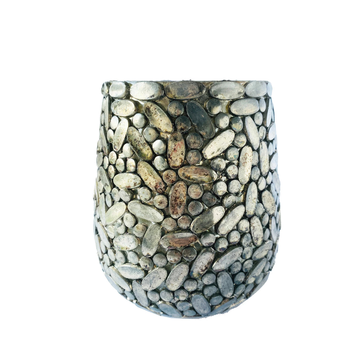 RECYCLED GLASS VOTIVE HOLDER