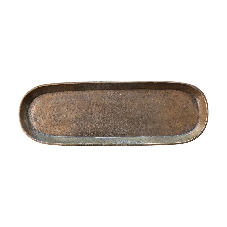 30" BRASS TRAY