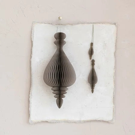 Paper Finial ornament