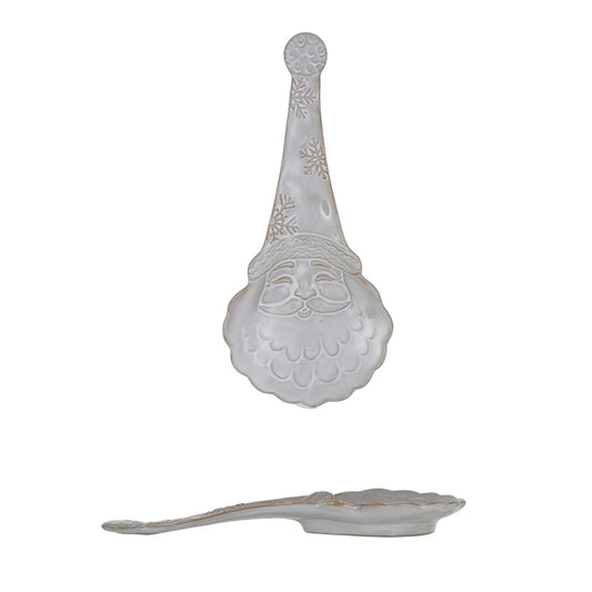 WHI SANTA SPOON REST