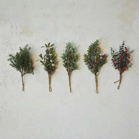 Hanging Faux Berry Bunch